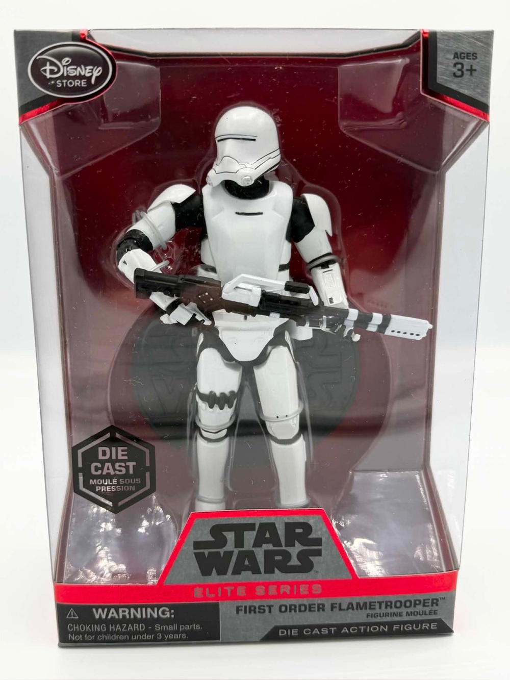 Star Wars Elite Series Die Cast First Order Flametrooper NEW AND SEALED